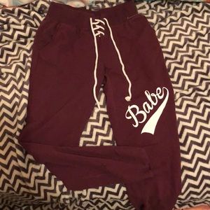 Flirtitude active flirty jogger